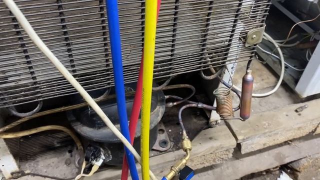 Саратов 1614 из говна и палок замена компрессора,переме?