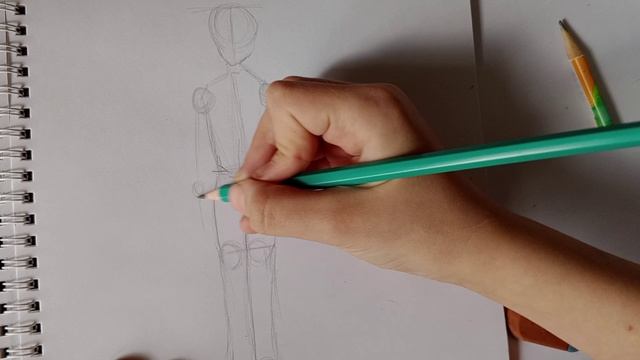 как нарисовать человека . часть 1 смотреть онлайн