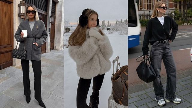МОДНЫЕ ЗИМНИЕ АУТФИТЫ НА КАЖДЫЙ ДЕНЬ смотреть онлайн