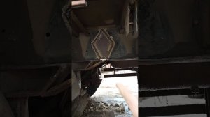 # сварка трещины на раме