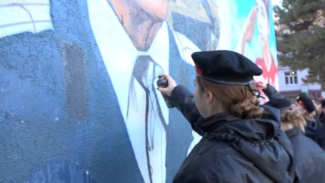 «Граффити Победы» в рамках проекта «ДОРОГА ПАМЯТИ» смотреть онлайн