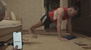 19.05.25, 2е Народные Игры ГТО, Иду на рекорд отжимания 2 мин, Степанов С, 65 лет, Тамбов, 94 раза.