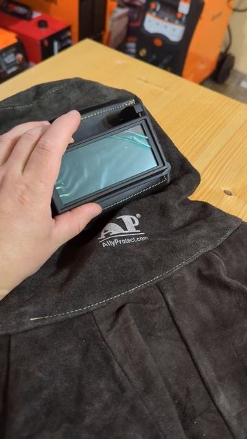 Маска зварника шкіряна Ally Protect 3001 ціна 990 грн смотреть онлайн