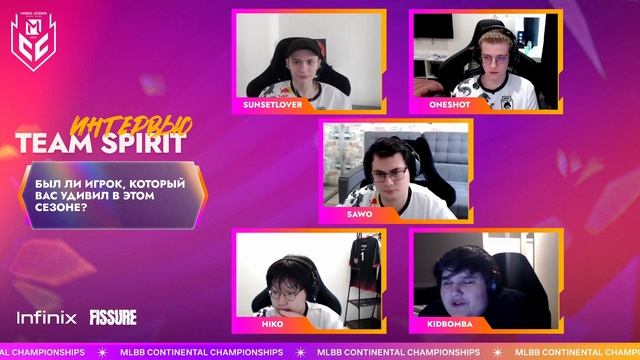 Интервью с топ-1 регулярного сезона MCC Season 4 - Team Spirit | Mobil