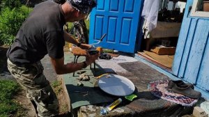 Обслуживание триммера CHAMPION 444s-2.