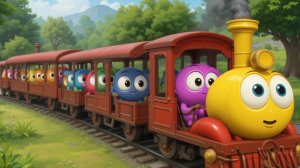 ПОЕЗД | Песенка про машинки | Мультики про машинки