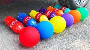 Мультики для детей. Яркие Мультики - Давим бутылки с Кока-Колой. Детские мультики для малышей