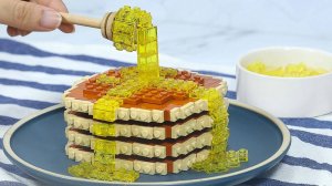 «Блины из LEGO — можно ли их съесть? Стоп-моцион кулинария + ASMR!»