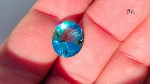 Обзор:Турмалин ПАРАИБА, голубой турмалин LAGOON, аквамар?