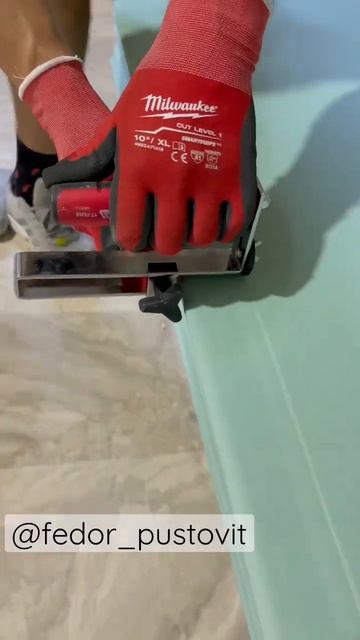 Drywall man 💪🏼 Резак для ГКЛ в действии👌🏽 смотреть онлайн