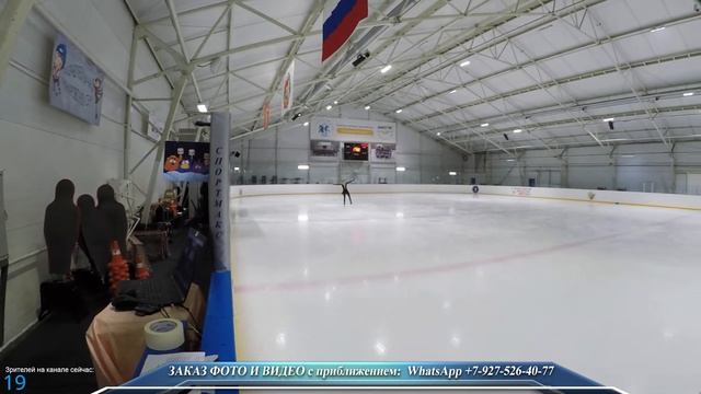 КМС произвольная программа. 20.04.2024г. #iceskating  #фигурноек?