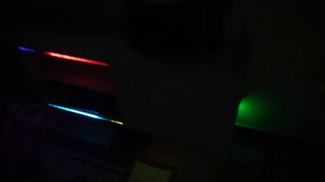 тумба и подсветка адресной ленты при выюченном свете