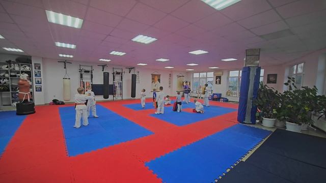 Киокушин тренировка - младшая группа, детский фитнес. ? смотреть онлайн