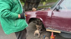 Ваз 2107 установка led mini линз,гладкие стекла и новые двер