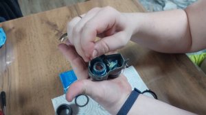 Сборка и смазка механизма складывания зеркал