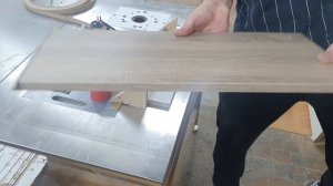 Как приклеить кромку пвх к детали на спил в  45 градусов