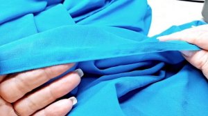 КАК УКОРОТИТЬ ПЛАТЬЕ ИЗ ШИФОНА..