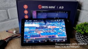 Магнитола BOS-MINI A9 4х64 Краткий обзор