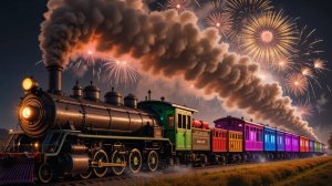 Песенка про ПОЕЗД | Песенка про машинки | Мультики про машинки