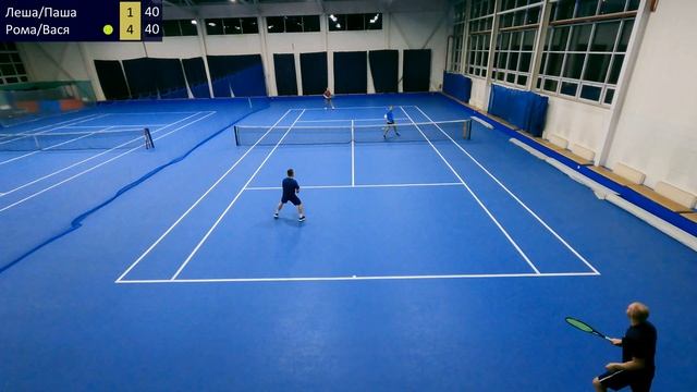 теннис парная долбежка крепких мужчин || 3.0 - 3.5 NTRP