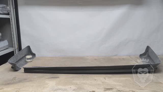 Накладка на задний бампер BMW E 34 ZENDER