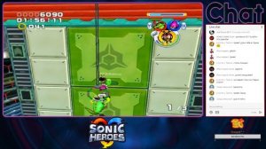 Sonic Heroes - Прохождение (Team Chaotix) #1