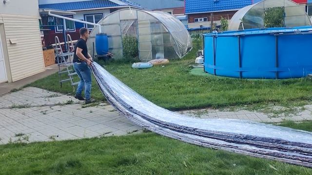 Купол Летотент с установкой на каркас смотреть онлайн