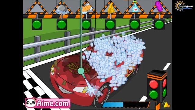 Lightning McQueen Car Wash (Full Gameplay) смотреть онлайн