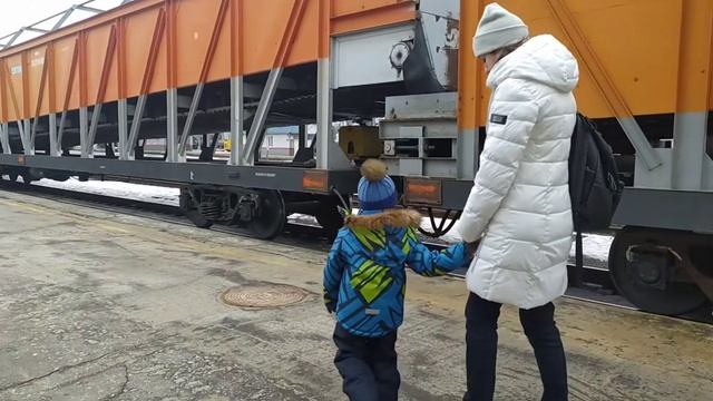 Вовочка и снегоуборочный поезд смотреть онлайн