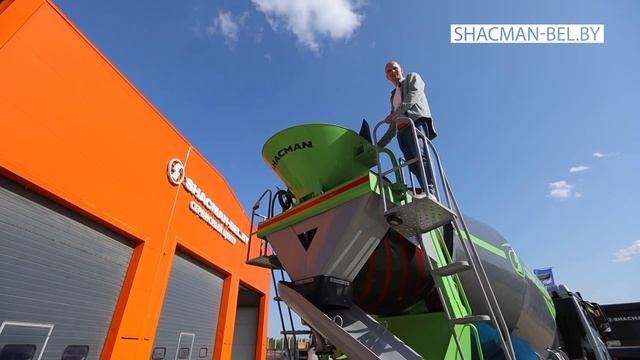 Обзор бетоносмесителя Shacman X3000 рестайлинг 6х4.