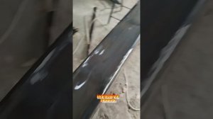 Один из способа как можно выровнять профильную трубу