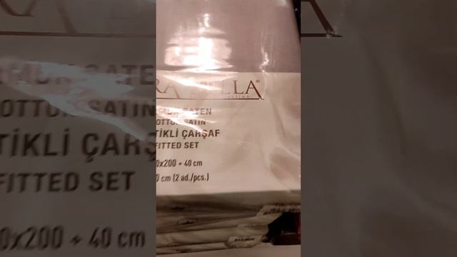 Простыни коллекции LAURA HOME от VAROL TEXTILE, с размерами и цен?