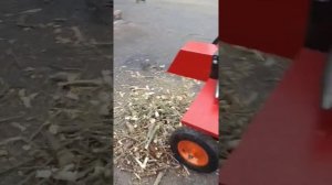 Веткоизмельчитель с бензиновым двигателем, дровоколо