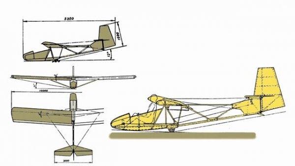 Планера Симонова М.П. КАИ-11, КАИ-12, СА-7, СА-9.  Simonov's Gliders