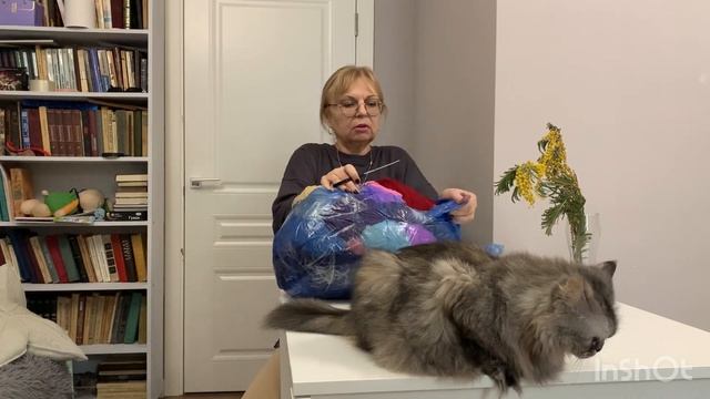 Пряжа для пледа. Что я не заметила при распаковке? Реак