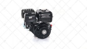Бензиновый двигатель Zongshen GB270C 25 мм. 3D обзор.