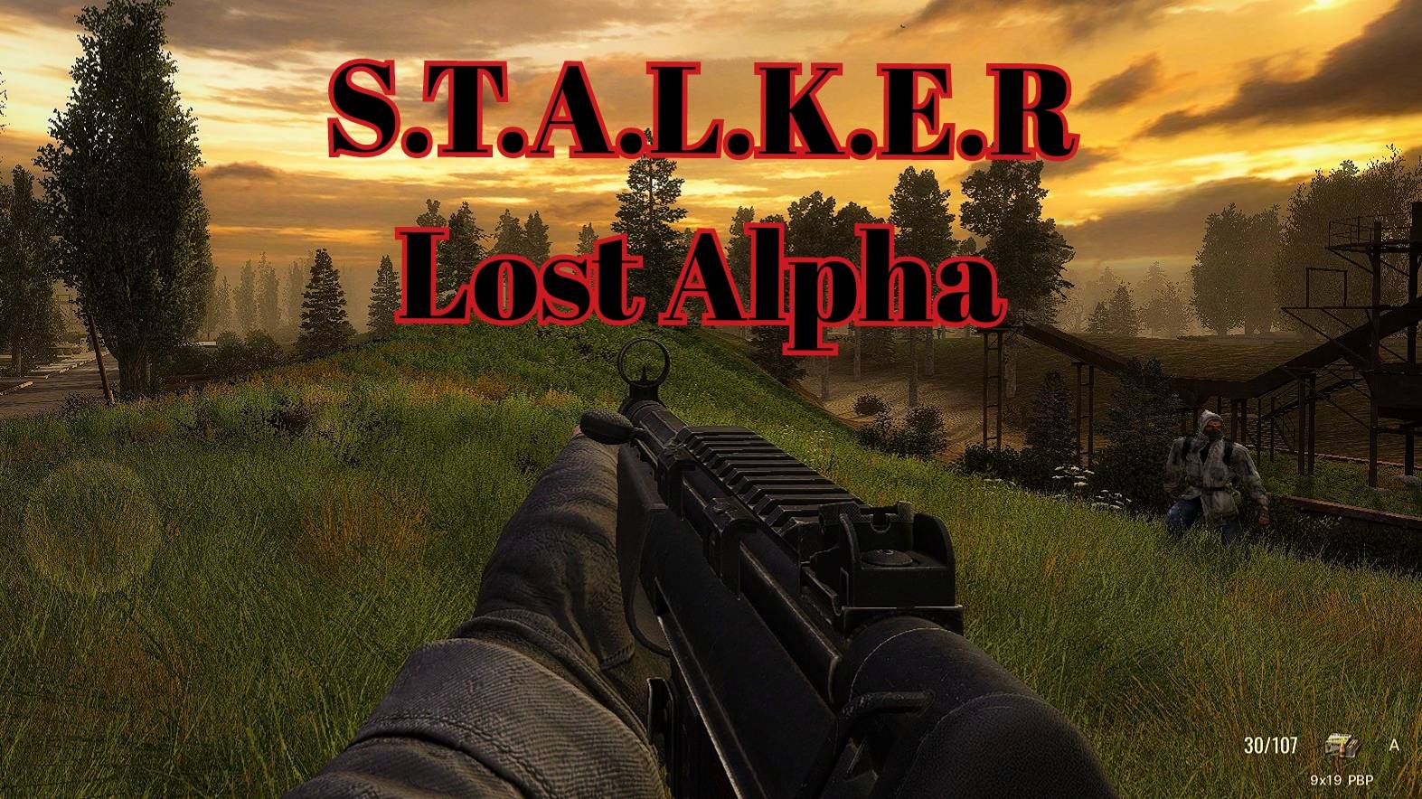 Сталкер Lost Alpha Enhanced Edition v1.2.2 Убить лидера бандитов в темной долине смотреть онлайн