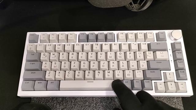 Звуковой тест/Sound test Тайпинг/Typing Attack Shark K85 #asmr смотреть онлайн