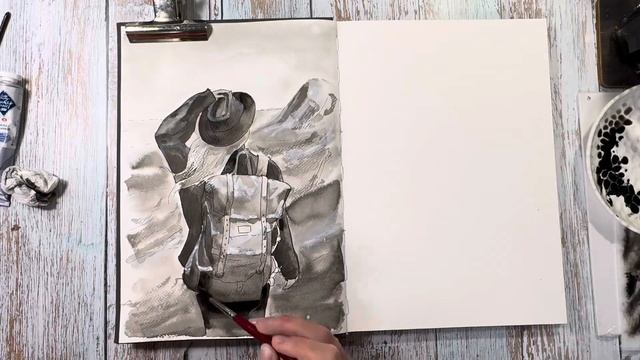 ИНКТОБЕР 2024 🍂 1 октября / BACKPACK - РЮКЗАК / Процесс рисова смотреть онлайн