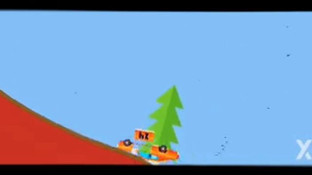 мой первый видио про разбивание игра Car Crash Test