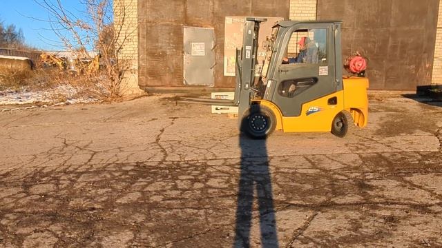 Aurora CPQD25-RCK2 (Heli) Nissan K21 2,5 т 4,8 м, кабина, 2 доп. гидролинии смотреть онлайн