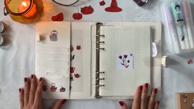 Дневник памяти в блокноте A5 на 6 кольцах