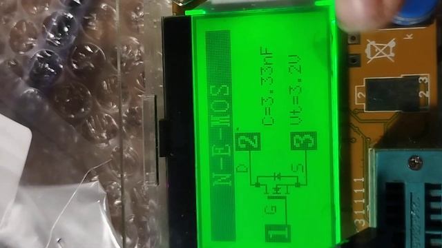 Тест на Емкость затвора полевых транзистоиов. смотреть онлайн