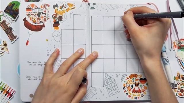 оформление ежедневника на апрель 2025 · Bullet Journal · Plan With M