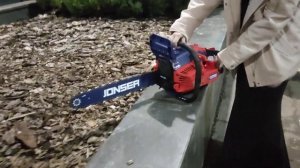 бензопила с электростартером!!!  JONSER BS5800 ELECTRIC #jonser#бенз?