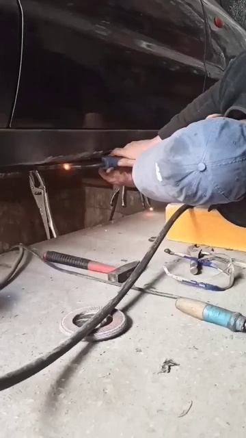 поэтапное восстановление днища 🚙 #кузовныеработы #св смотреть онлайн