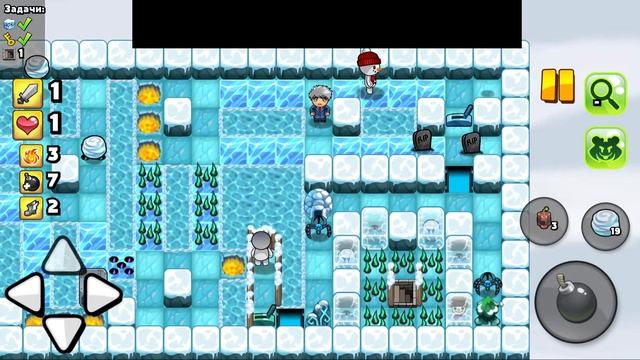 СНЕГОВИКИ МЕШАЮТ (Bomber Friends) #25 мобильная игра