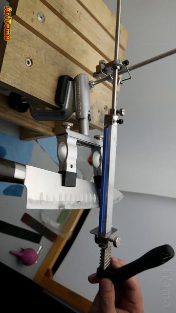 Как заточить нож Sharpener Ruixin Pro 009 смотреть онлайн