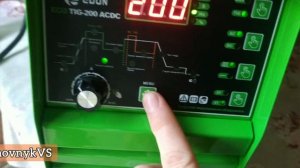 Обзор настроек и тест апарата Аргоновая сварка Edon Eco TIG