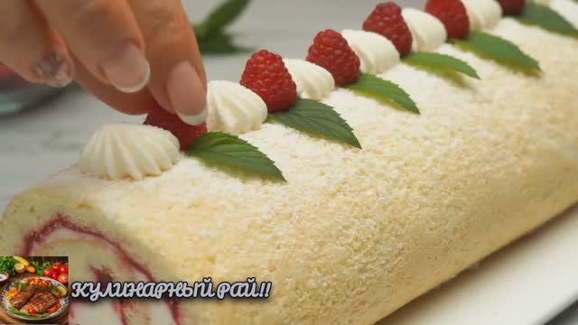Как приготовить Бисквитный Рулет_ 5 Рецептов Рулетов. Недорогие и вкусные!😋! смотреть онлайн